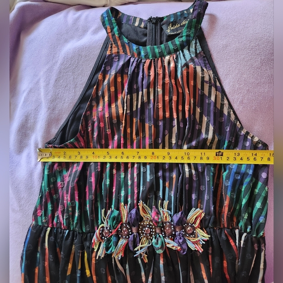 Geisha Designs (Anthropologie) Multi Color Maxi Dress - Picture 5 of 5